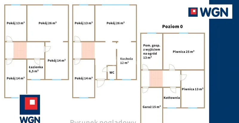 Dom na  sprzedaż Gniezno - Dom dla dużej rodziny | 7 pokoi, salon z tarasem | Gniezno.